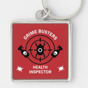 Health Inspector Keychain