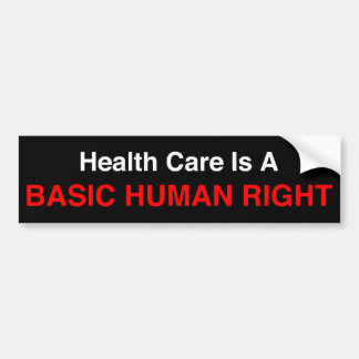 Health Insurance Bumper Sticker