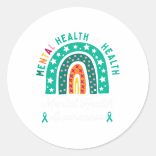 Health Is Health Classic Round Sticker