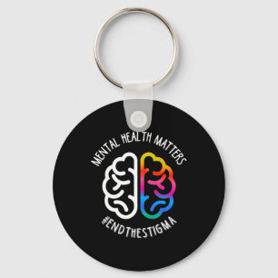 Health Maters End Stigma Keychain