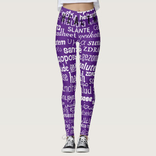 Health - Multi Language International - Be Healthy Leggings