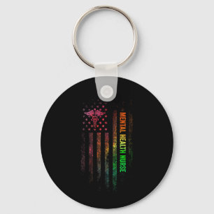Health Nurse Nursing Rn Keychain