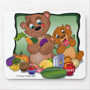 Health Nut Bears MousePad