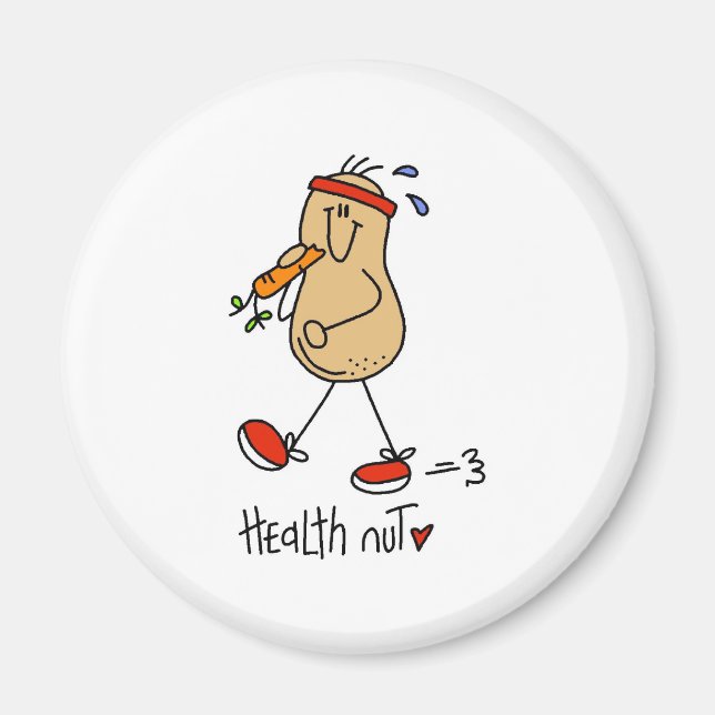 Health Nut Magnet (Front)