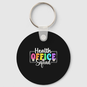 Health Office Squad Back To School Teachers Studen Keychain