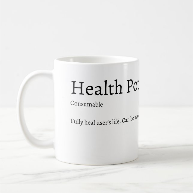 Health Potion Mug (Left)
