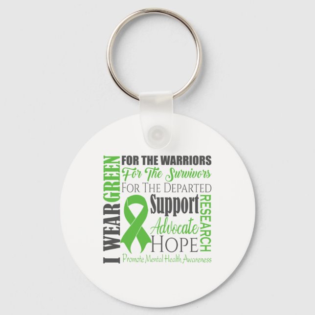 Health Problems Awareness  Keychain (Front)
