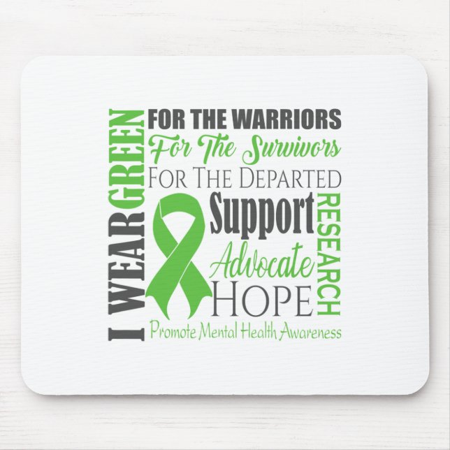 Health Problems Awareness  Mouse Pad (Front)