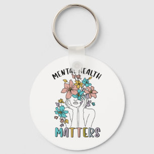 Health Problems Awareness Neurodiversity Emotion W Keychain