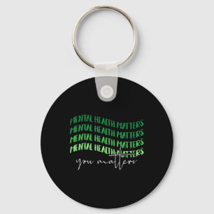 Health Problems Awareness Warrior Councilor Therap Keychain