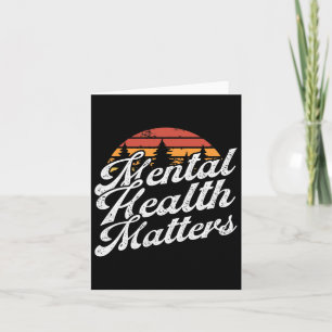 Health Problems - Brain Illness Awareness Card