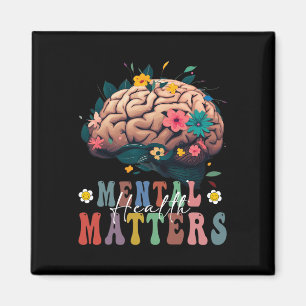 Health Problems Brain Illness Awareness Vintage Gr Magnet