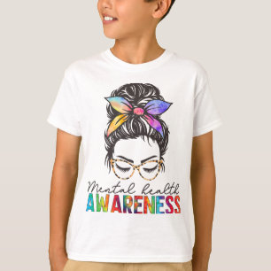Health Problems Brain Illness Mental Health Awaren T-Shirt