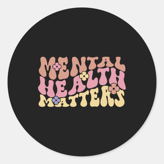 Health Problems End The Stigma 2  Classic Round Sticker (Front)