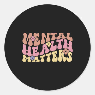 Health Problems End The Stigma 2  Classic Round Sticker