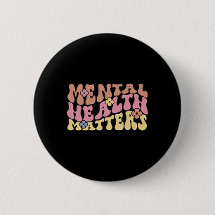 Health Problems End The Stigma 2 Inch Round Button