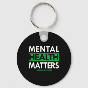 Health Problems End The Stigma Awareness Keychain