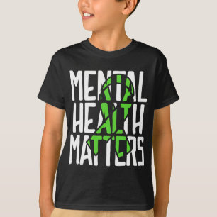 Health Problems Fight Stigma Mental Health Awarene T-Shirt