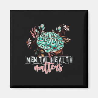 Health Problems Flower Mind Brain Self Care Awaren Magnet