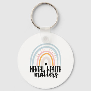 Health Problems Gift End The Stigma Mental Illness Keychain