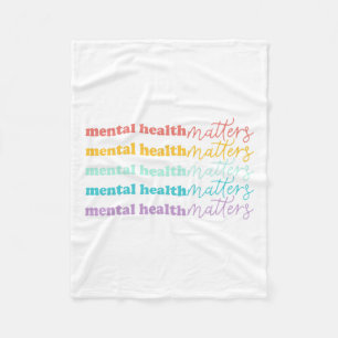 Health Problems Gift Human Brain Illness Awareness Fleece Blanket