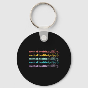 Health Problems Gift Human Brain Illness Awareness Keychain