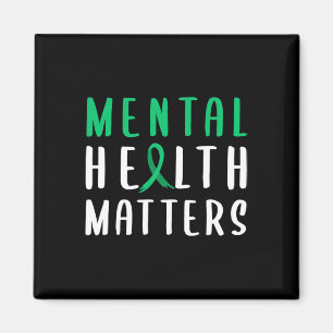 Health Problems Green Ribbon Magnet