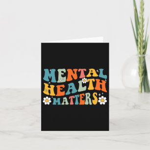 Health Problems Groovy Psychologist Therapy Squad Card