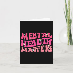 Health Problems Groovy Psychologist Therapy Squad Card