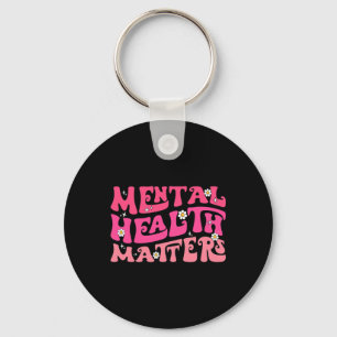 Health Problems Groovy Psychologist Therapy Squad  Keychain