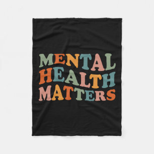 Health Problems Human Brain Awareness Kids Women  Fleece Blanket