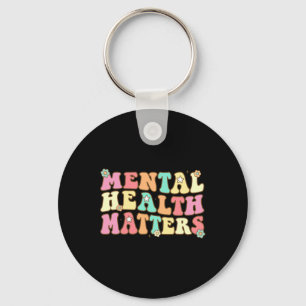 Health Problems Human Brain Illness Awareness Men  Keychain