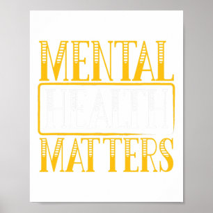 Health Problems - Human Brain Illness Awareness  Poster