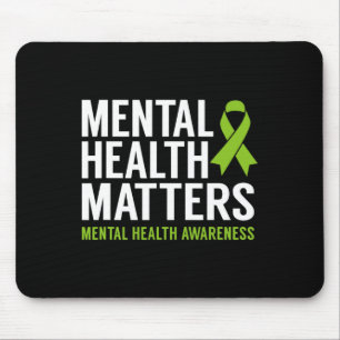 Health Problems Men Women Kids Mental Health Aware Mouse Pad