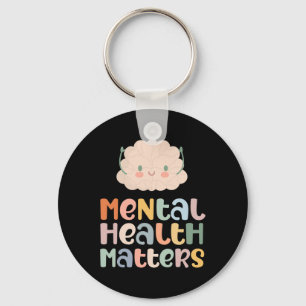 Health Problems Mental Health Awareness Anxiety Keychain