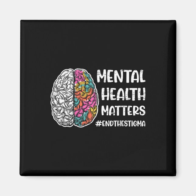 Health Problems Mental Mental  Magnet (Front)