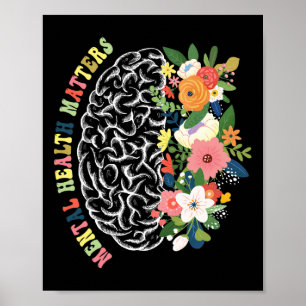 Health Problems Plant Lovers Mental Health Awarene Poster