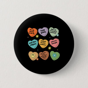 Health Problems You Are Enough Self Care Awareness 2 Inch Round Button