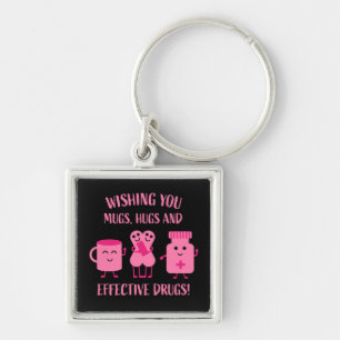 Health Recovery Get Well Soon Keychain