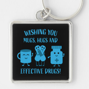 Health Recovery Get Well Soon   Keychain