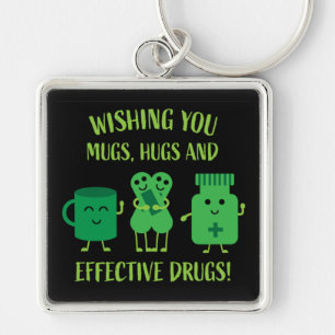 Health Recovery Get Well Soon Keychain