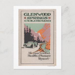 Health Resort Poster # 1 Postcard