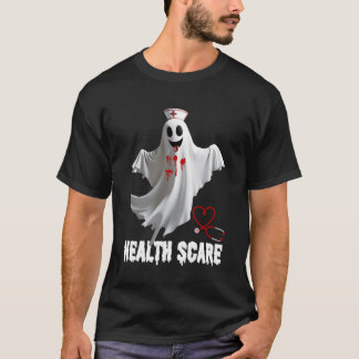 Health scare Heartpounding ghostly nurse funny T-Shirt