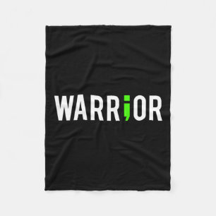 Health Semi Colon Warrior Design Gift For Support Fleece Blanket