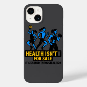 Health & Strength: Earned Through Action Case-Mate iPhone 14 Case