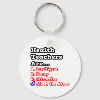 Health Teacher Quiz...Joke Keychain