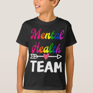 Health Team Awareness Therapist Men Women Supporte T-Shirt