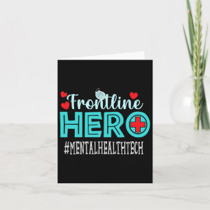 Health Tech Frontline Hero Workers Women Card