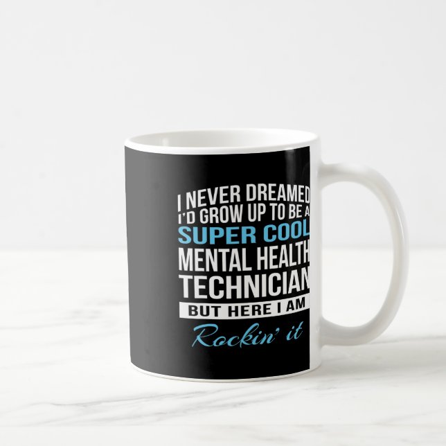 Health Technician Fun Gift  Coffee Mug (Right)