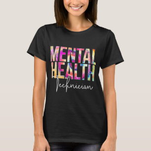 Health Technician Tie Dye School Appreciation T-Shirt